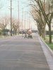 More boneheads crossing in front of a CCT Train in Stockton
