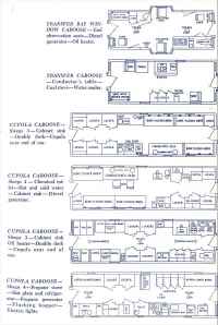 Caboose Floor plans