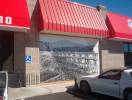 Photo mural on the side of a Casino in Carson City, NV