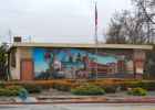 Mural painted on the side of a building in Roseville CA