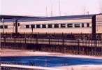 Adirondack coach in between runs of the Adirondack Scenic in Utica NY. John Manter photo