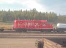 AL Gibert's "new" GP9 enroute to Keyes CA. Spencer Walker photo