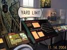 This was one of the neater displays, it is a freight car classification game.