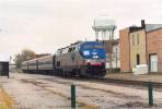 Amtrak 162 on the westbound Ann Rutledge at Sedalia MO