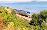 Amtrak 205 leads #6 at Pinole