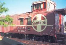 ATSF 999168 is part of a Caboose Motel in Corralles, NM