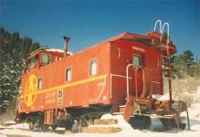 ATSF 999193 Located on private property in Cotopaxi CO