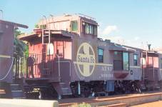 ATSF 999168 is part of a Caboose Motel in Corralles, NM. July 1998