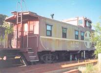 ATSF 999298 is part of a Caboose Motel in Corralles, NM