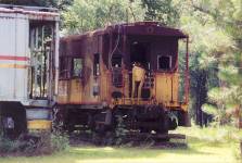 Baltimore & Ohio Caboose 902889 Located in Baker Florida. Cris Woodbury photos.