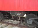 Detail shot underside B&O caboose C2507