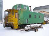 BN 10353 is located in Fergus Falls, MN.  This Caboose was most recently OTVR 1, (Otter Tail Valley Railway). Mark Johnson photos