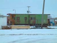 BN 11997, on a siding with MOW Equipment on 1/8/05 in Breckenridge MN. Mark Johnson photo