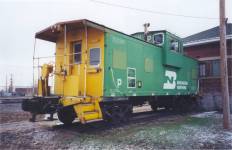 BN 12201 On display in Akron CO Oct 2002. S. Roger Kirkpatrick photos.