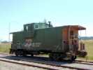 BN Caboose #12356. Christopher Phillips Photo