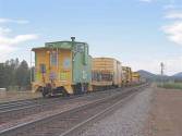 BN 12589 is still an active caboose working on a work crew in Arizona, Kevin Caldwell photo