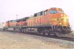 BNSF 4537 at Keddie Junction, Stockton CA