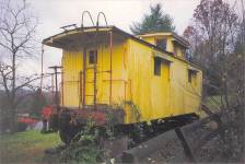 C&O 90692 Caboose located in Oak Hill West Virginia