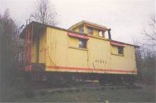 C&O 90692 Caboose located in Oak Hill West Virginia