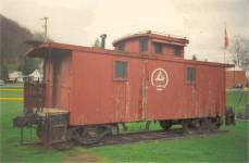C&O 90834 Caboose located in Malta, Ohio