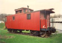 C&O 90834 Caboose located in Malta, Ohio