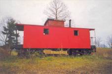 C&O 90958 Caboose located in Pea Ridge West Virginia