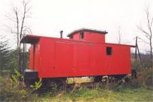 C&O 90958 Caboose located in Pea Ridge West Virginia
