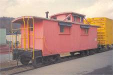 C&O 90979 Caboose located in Marlinton West Virginia