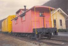 C&O 90979 Caboose located in Marlinton West Virginia