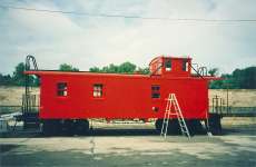 Colorado & Southern 10538 at Union Station in Pueblo CO