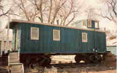 Unknown C&S Caboose in Niwot CO