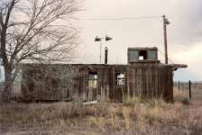 CB&Q 13870 at the Brush Gun Club in Brush Colorado