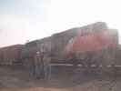 Snapshot of CN 5654 heading back to Canada via the BNSF