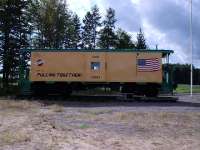 Chicago & Northwestern caboose 10943