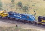 Conrail 8325 trails an EB Manifest just east of Tunnel 14