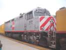 Caltrain 909 at Davis heading back to The Peninsula