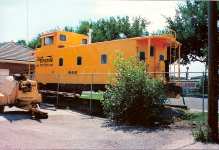 DRGW 01441 on display at the depot at Walsenburg CO 