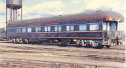 Western Pacific's Business Car "Feather River" Date location unknown. Webmaster collection