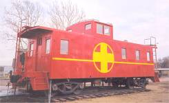 GN x282, Ex BN 11309 on display Medicine Lodge KS