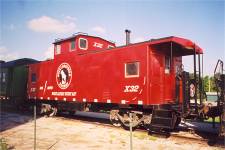 Great Northern x32 as part of the Midland Railway collection in Baldwin City KS