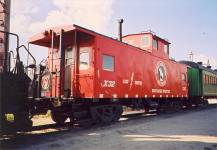 Great Northern x32 as part of the Midland Railway collection in Baldwin City KS