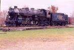 Maine Central 4-6-2 #470 on display at the Springfield Terminal yard in Waterville ME