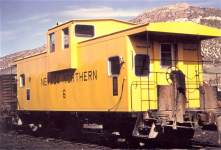 Nevada Northern Caboose #6, S Roger Kirkpatrick Collection