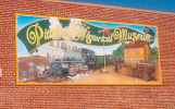 Mural on the side of the Pittsburg CA History Museum