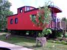 SOO Caboose #99103 on display in Ladysmith WI