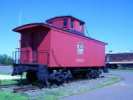 SOO Caboose #99103 on display in Ladysmith WI
