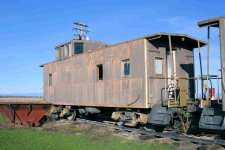 Southern Pacific Steel Cupola #1162 lives on private property 7.5 miles west of Gridley CA on the Colusa Hwy.