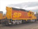SP 2873 in SPSF Colors, preserved at the Portola RR Musuem. Portola CA