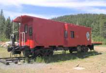 Southern Pacific Bay Window Caboose 4028 David Epling photo