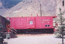 Southern Pacific 4707 at Silverton CO as it appears today